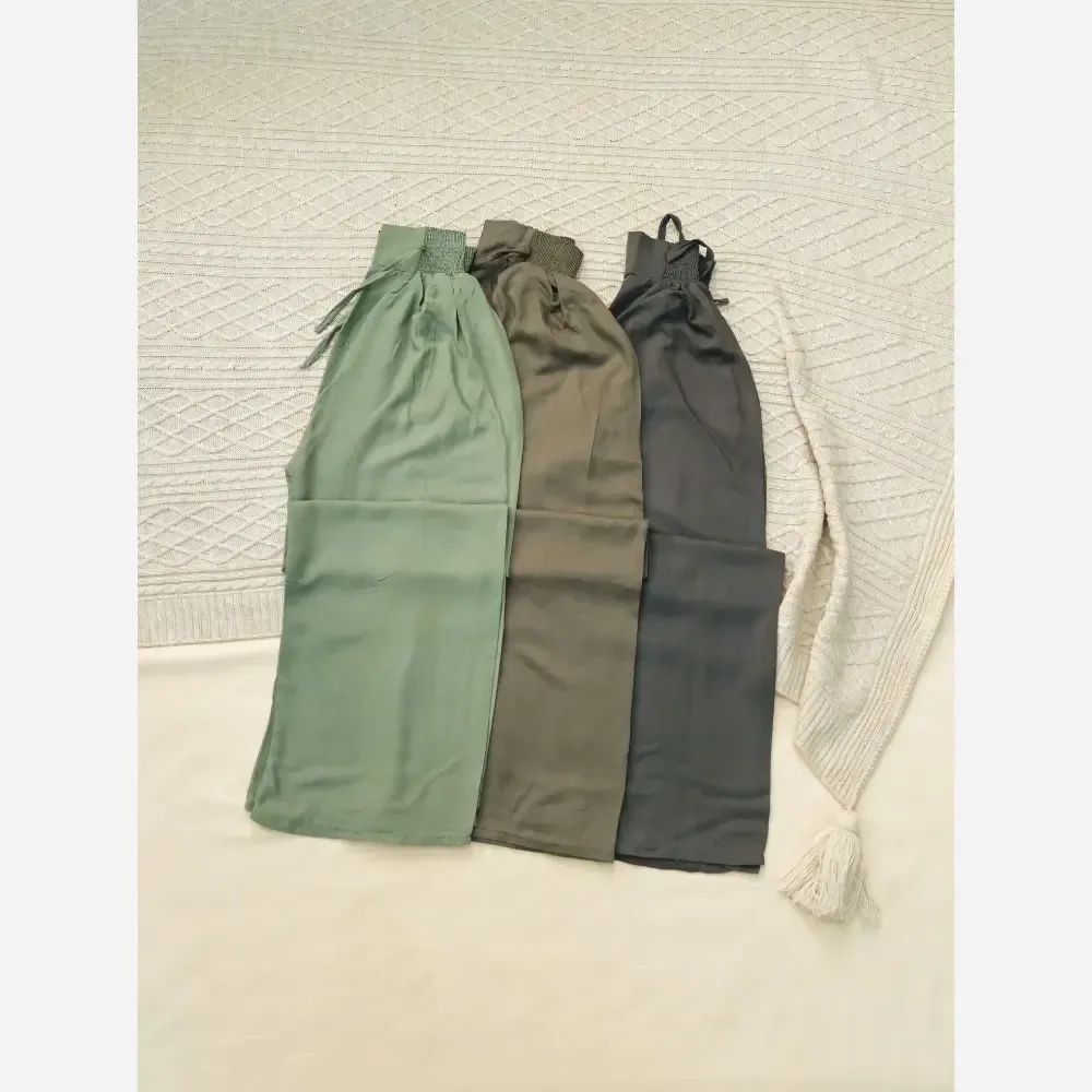 شلوار بگ نخی صوفیا قد 100 سانت
