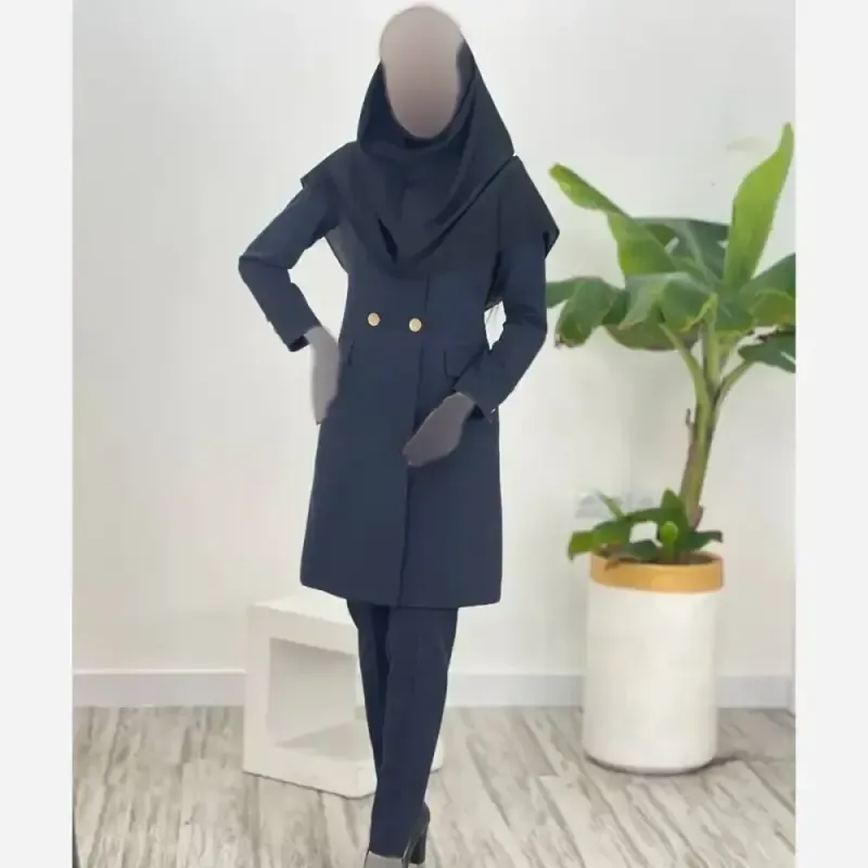 ست اداری سارا پارچه مازراتی کجراه درجه یک رنگ بندی متنوع سایز 1 و 2
