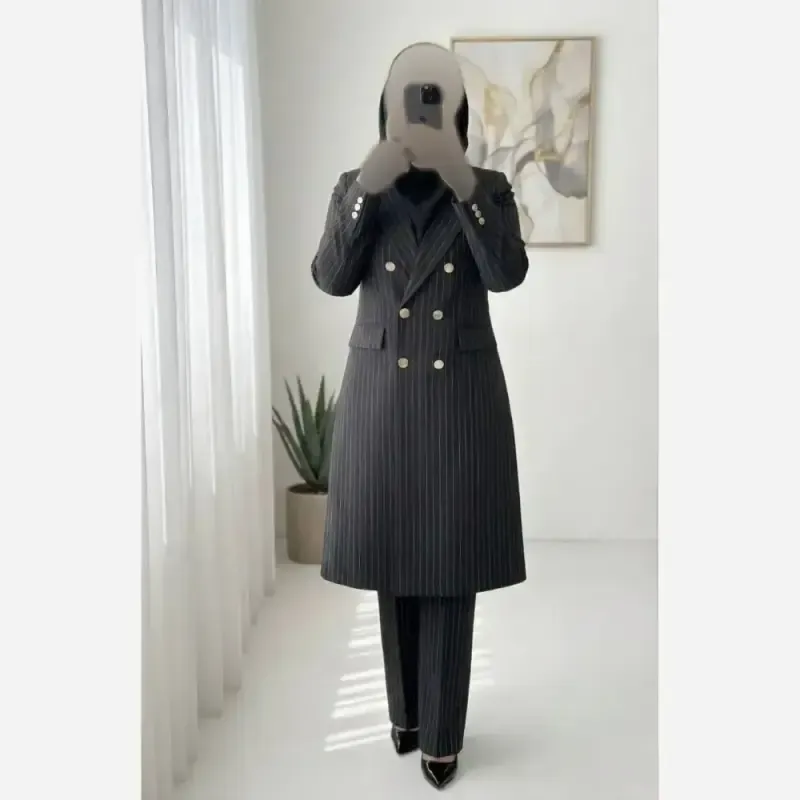 ست اداری سارا پارچه مازراتی کجراه درجه یک رنگ بندی متنوع سایز 1 و 2