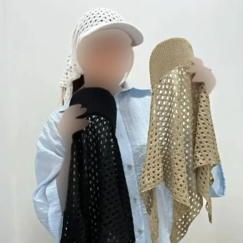 دورگ نقاب دار قلاب بافی بافت لطیف سایز آزاد