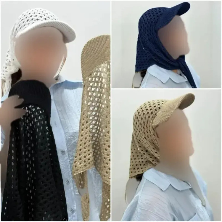 دورگ نقاب دار قلاب بافی بافت لطیف سایز آزاد