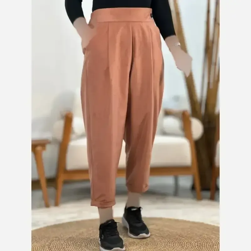 شلوار مام استایل مخمل موهر اعلا زنانه