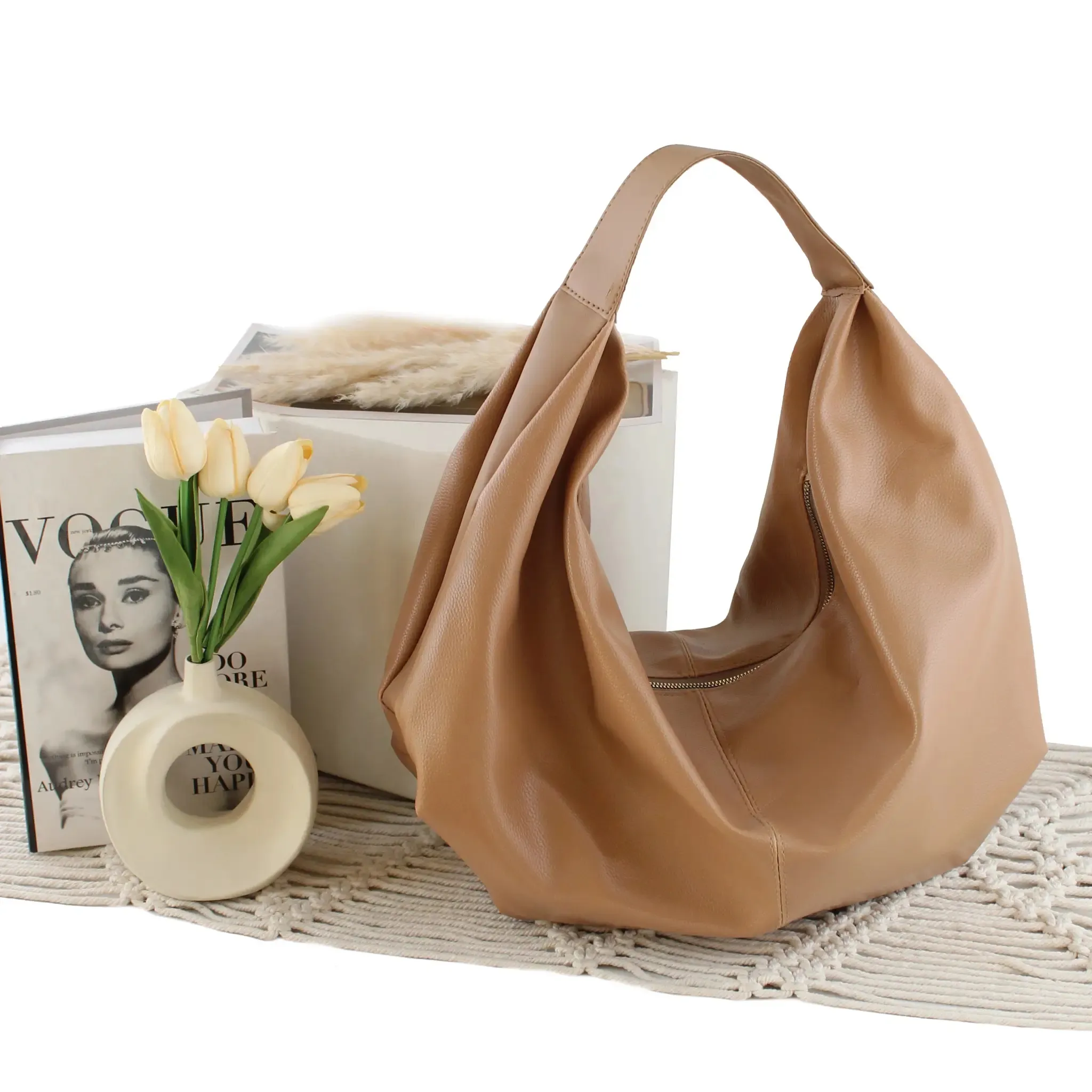 کیف زنانه چرم مصنوعی روزمره اسپرت