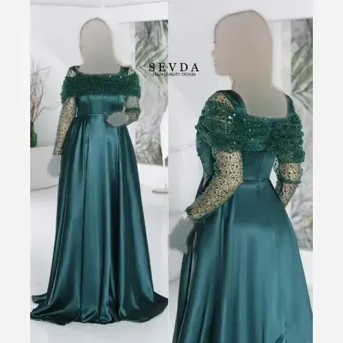 ماکسی مجلسی زنانه مدل بیتا پارچه جسیمکو ساتن آمریکایی سایز 36 تا 48 رنگ کرمی سبز سرمه ای مشکی