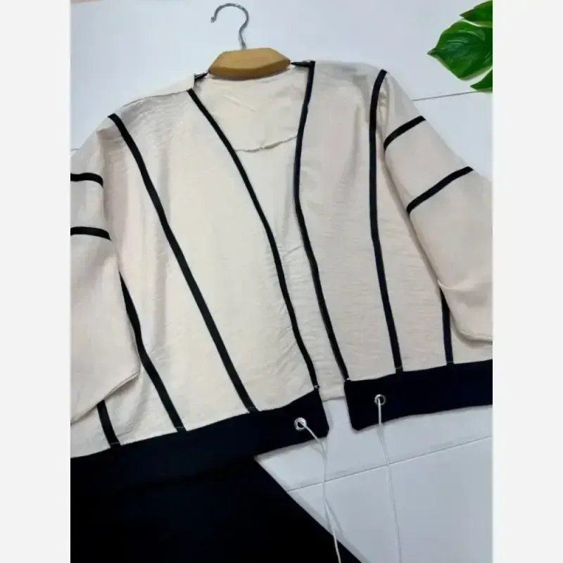 سارافن و کراپ نیلو شانتون گرم بالا فری سایز 38 تا 46