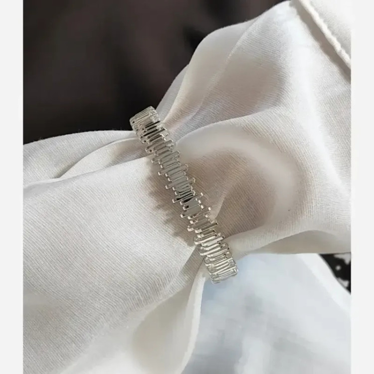 بنگل مینیمال رنگ ثابت ضد حساسیت وارداتی کیفیت بالا فری سایز