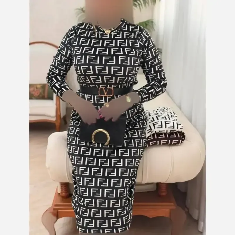 ماکسی مخمل مدل فندی زنانه سایزبندی 38 تا 48 قد 120 سانت