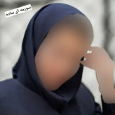 مقنعه تترون بروجرد درجه یک مشکی و سرمهای سایز 90 و 100