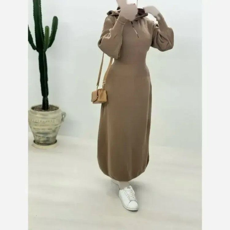بافت زنانه شنی بلند فری سایز بافت سه نخ درجه یک