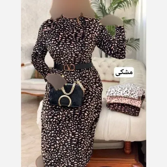 پیراهن مخمل سیسیل فری سایز 38 تا 48 فول کش مخمل وارداتی درجه یک
