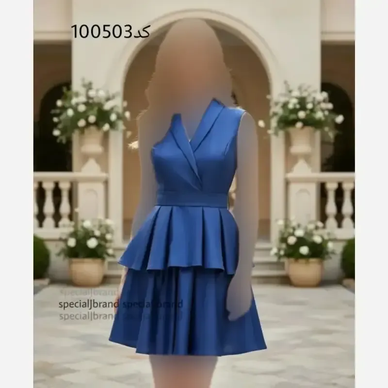 لباس مجلسی عروسکی سیتا جنس تافته آستر دار با کمربند