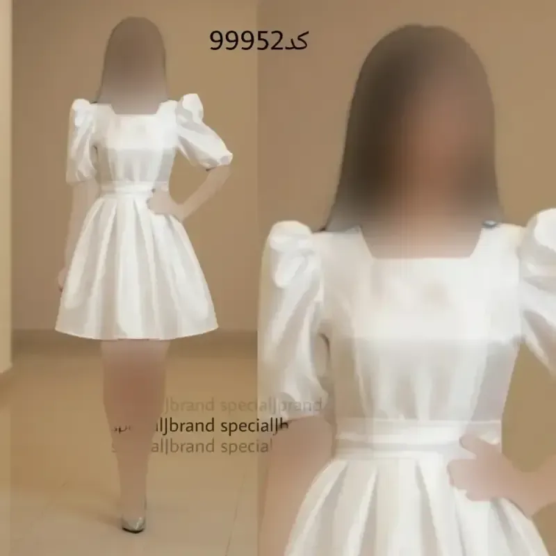 لباس مجلسی عروسکی سیتا جنس تافته آستر دار با کمربند