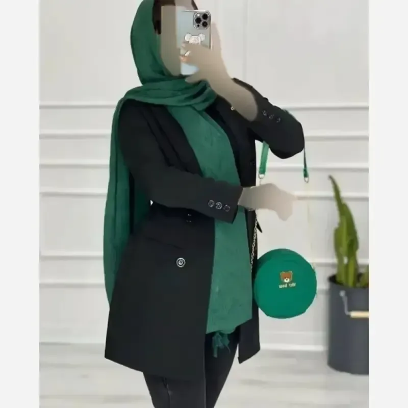 کت زنانه مدل کیمیا جنس پرشین مکانیک رنگ مشکی و طوسی سایز 36 تا 46