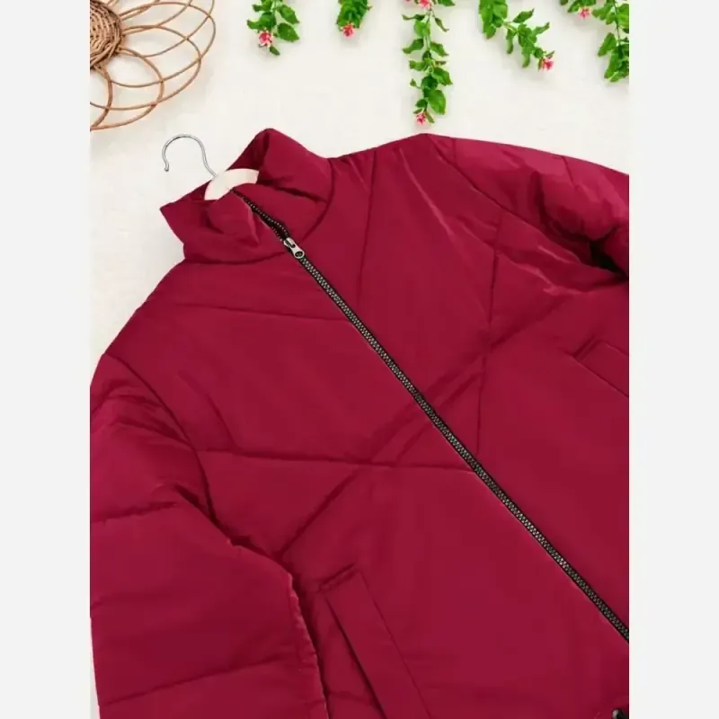 کاپشن سیلیکونی زنانه وارداتی درجه یک پشم شیشه دار سایز 36 تا 46