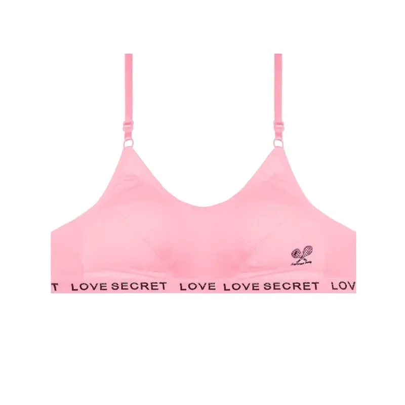 سوتین ورزشی دخترانه نخی دولایه کش LOVE SECRET مدل اسپرت بدون فنر