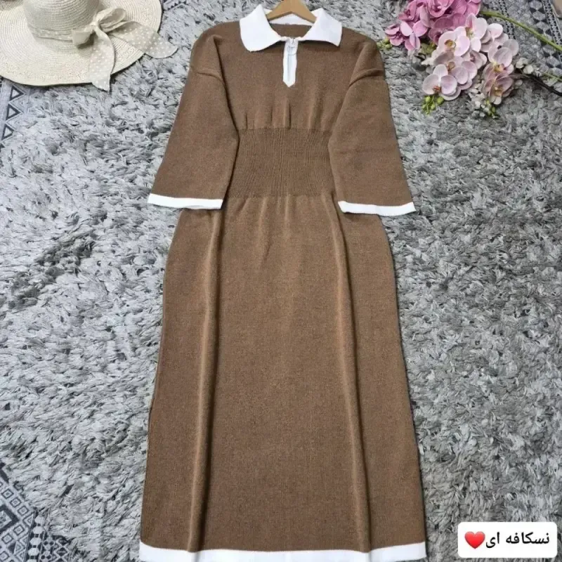 پلوشرت بلند بافت اکریلیک زنانه نیم زیپ رنگ بندی متنوع سایز 38 تا 50