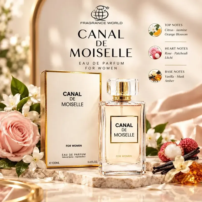 عطر ادکلن کوکو مادمازل زنانه فراگرنس ورد حجم 100 میل ادو پرفیوم زنانه معتدل و گرم