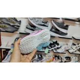 کفش اسپرت بچگانه بند پمپی دیسکی سفید صورتی دخترانه بچه گانه لژدار زیره پیو
