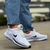 کفش نایک زوم ایکس مردانه رنگ سفید اسپیسر کرهای کفی طبی ایویا