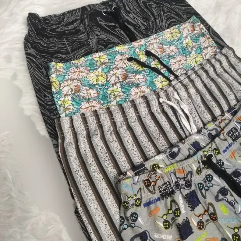 شلوارک زنانه طرحدار بنگلادشی پنبهای سایزبندی L XL XXL