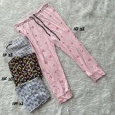 شلوارک زنانه طرحدار بنگلادشی پنبهای سایزبندی L XL XXL