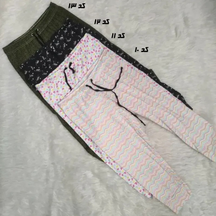 شلوارک زنانه طرحدار بنگلادشی پنبهای سایز L XL XXL تنخور شیک و راحت چهارفصل بدون آبرفت و رنگ رفت