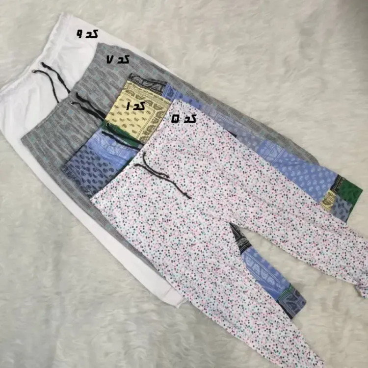 شلوارک زنانه طرحدار بنگلادشی پنبهای سایز L XL XXL تنخور شیک و راحت چهارفصل بدون آبرفت و رنگ رفت