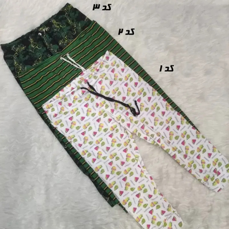 شلوارک زنانه طرحدار بنگلادشی پنبهای سایزبندی L XL XXL