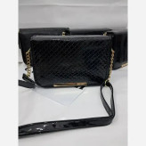 کیف دوشی آرمیتا چرم ورنی درجه یک سایز 15 در 20