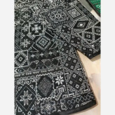 کت گلیمی تافته مشکی فری سایز زنانه